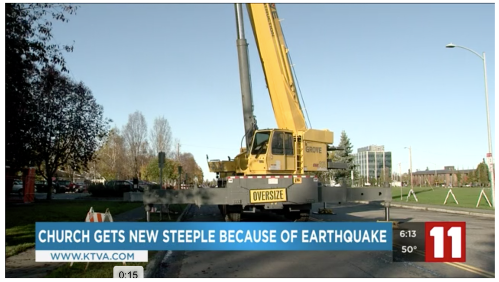 KTVA News Report on New Steeple